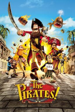 The Pirates! Band of Misfits (2012) กองโจรสลัดหลุดโลก